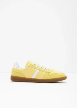 bonprix bonprix Tendencias·Zapatos Veganos|Novedades>Zapatillas deportivas de estilo retro Amarillo claro