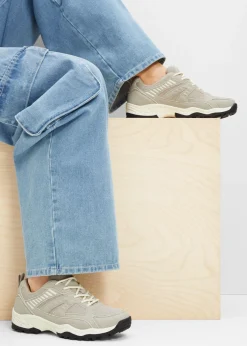 bonprix bonprix Tendencias·Zapatos Veganos|Zapatillas Deportivas>Zapatillas deportivas tipo chunky con inserto de malla Gris