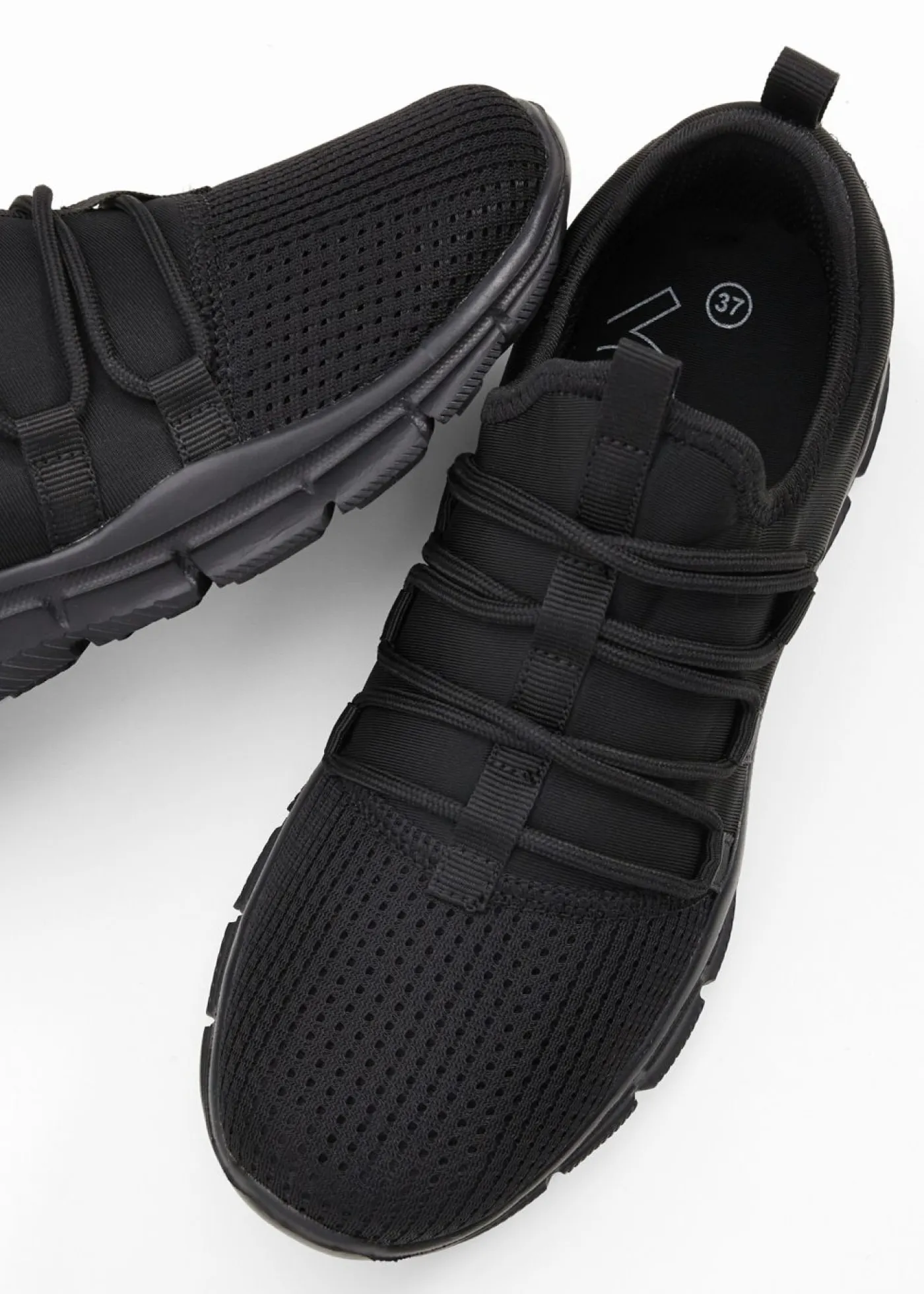 bonprix bonprix Tendencias·Zapatos Veganos|Zapatillas Deportivas>Zapatillas sin cordones Negro