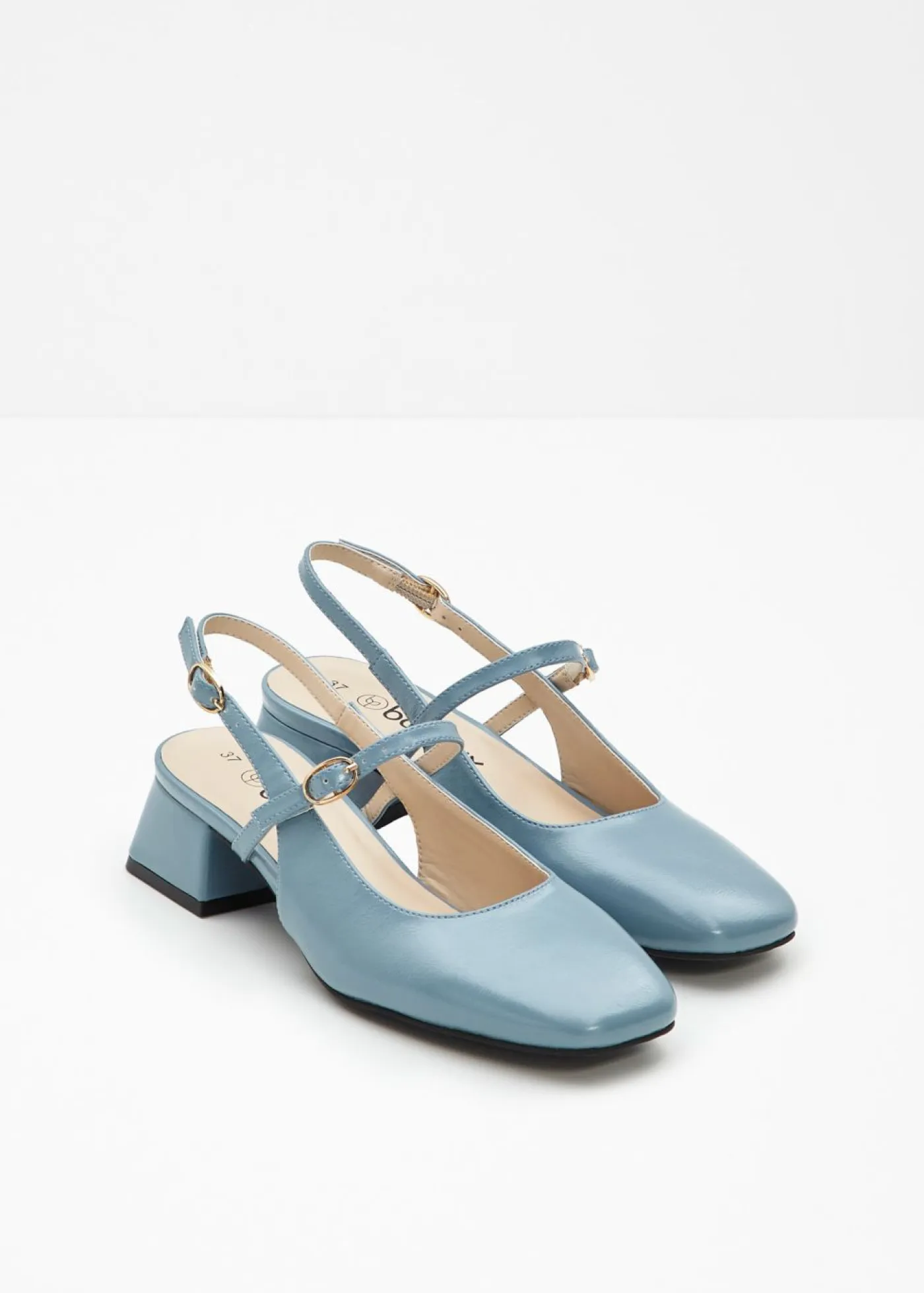 Mujer bonprix bonprix Zapatos con talón al descubierto y tira