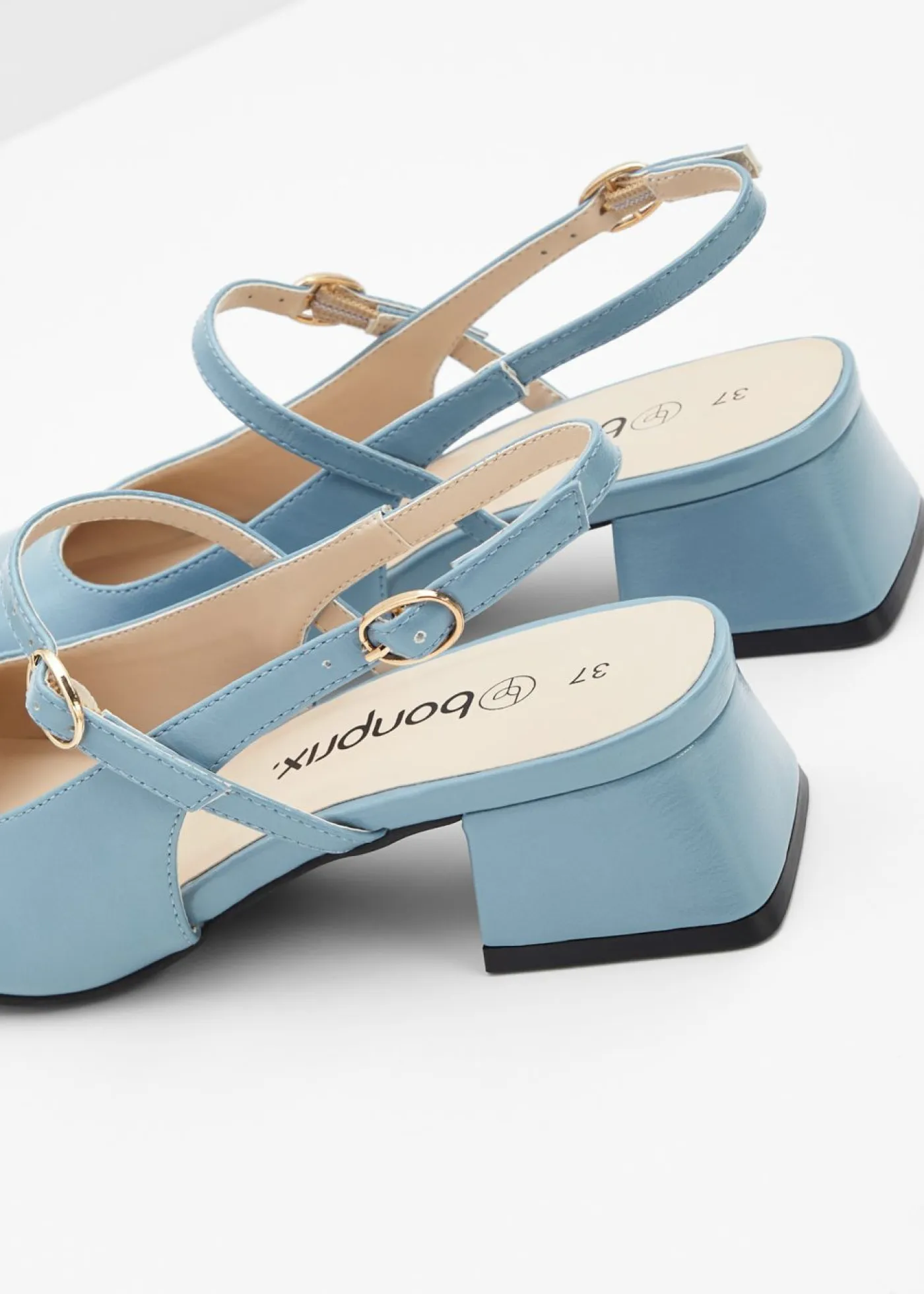 Mujer bonprix bonprix Zapatos con talón al descubierto y tira