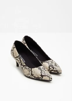 Mujer bonprix bonprix Zapatos de salón con aspecto animal