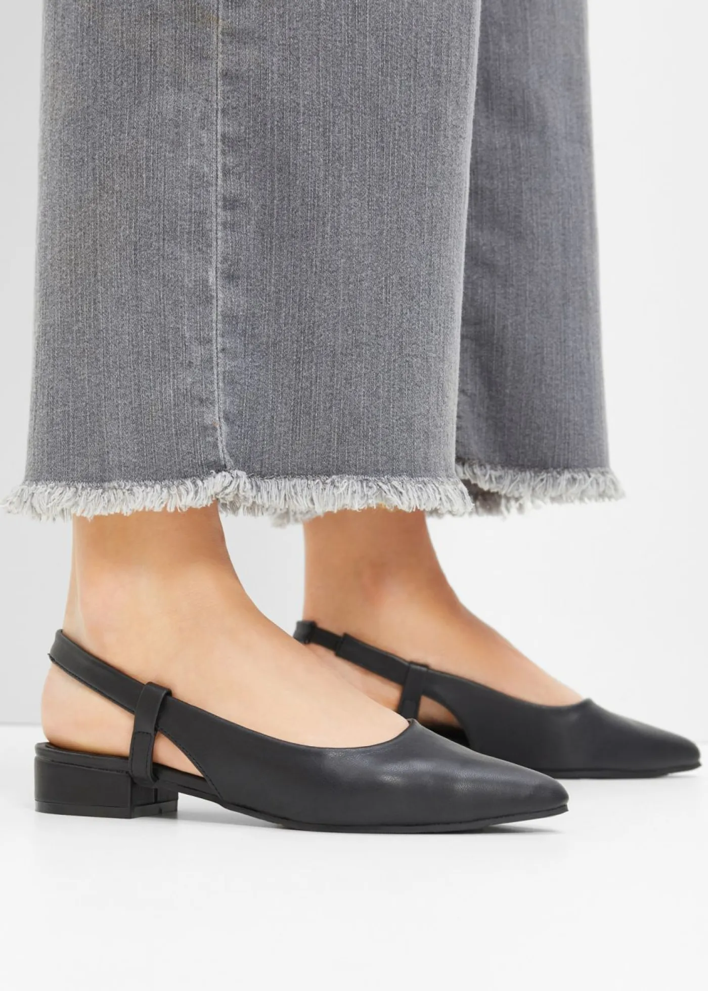 Mujer bonprix bonprix Zapatos de tacón con talón al descubierto