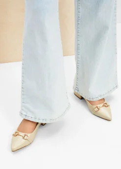 Mujer bonprix bonprix Zapatos de tacón con talón al descubierto