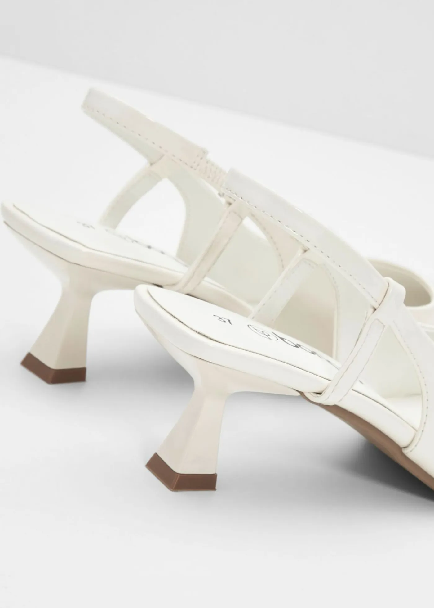 Mujer bonprix bonprix Zapatos de tacón con talón al descubierto