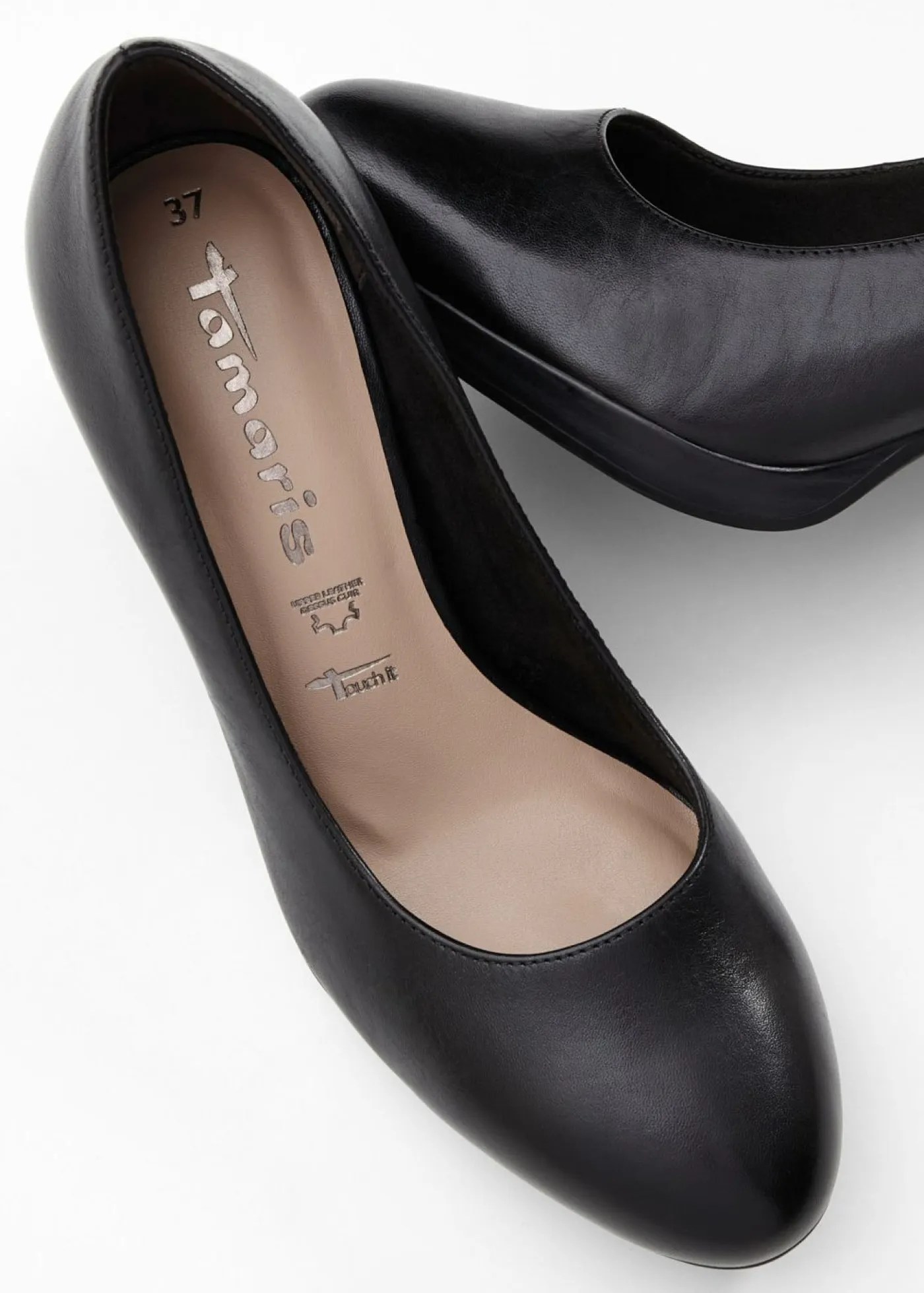 Mujer bonprix Tamaris Zapatos de tacón de piel de Tamaris