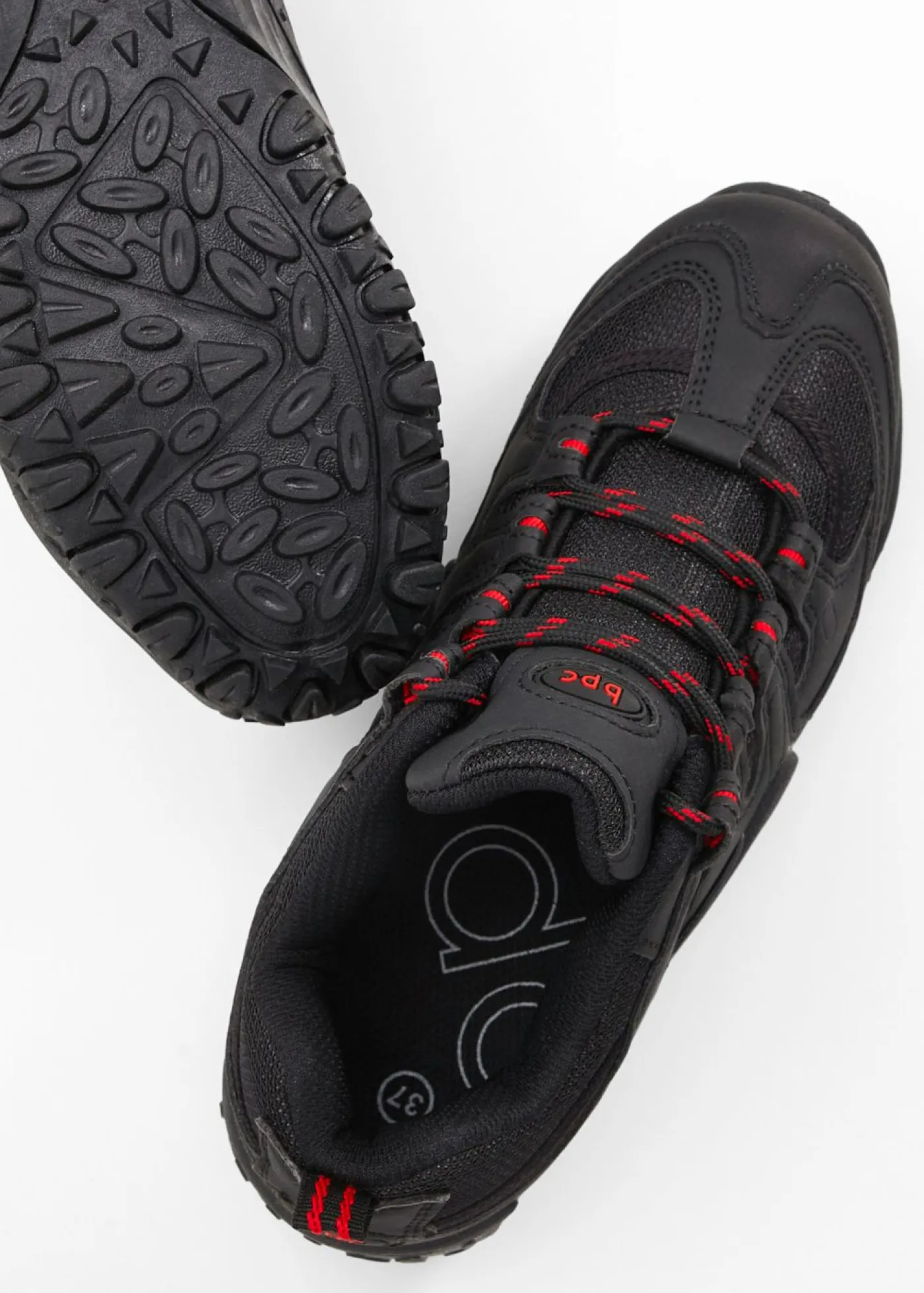 bonprix bonprix Zapatillas|Tendencias·Zapatos Veganos>Zapatos de trekking Negro