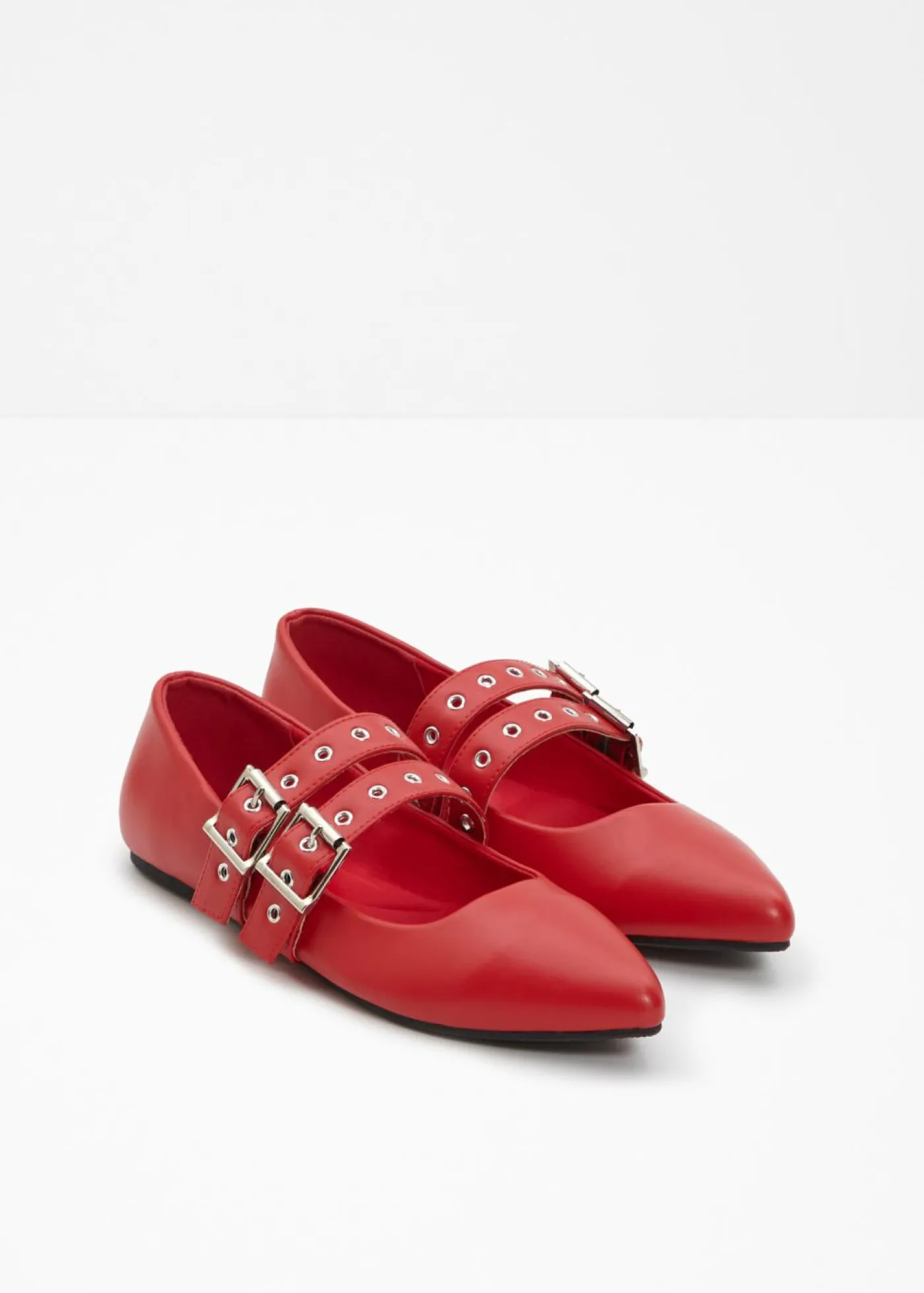 bonprix bonprix Tendencias·Zapatos Veganos|Zapatos Primavera-Verano>Zapatos tipo Mary Jane con plantilla acolchada Rojo